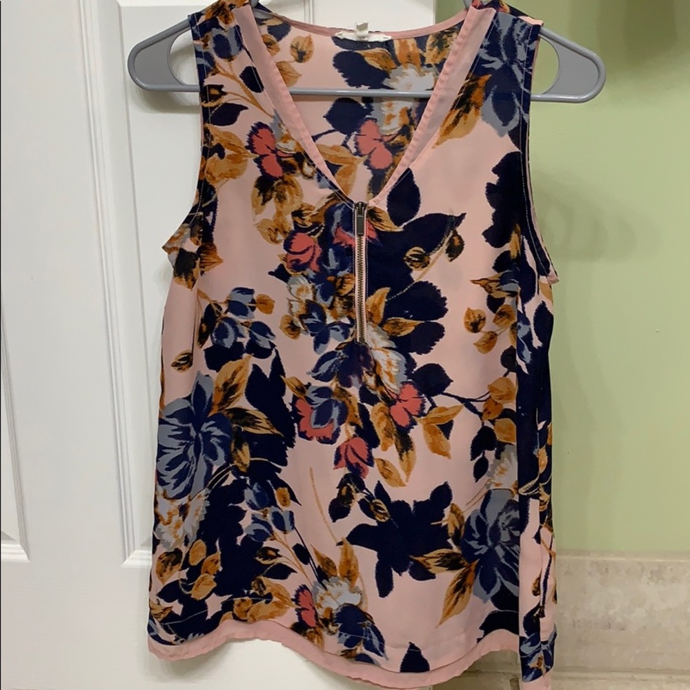 Floral Maurices Dressy Tank